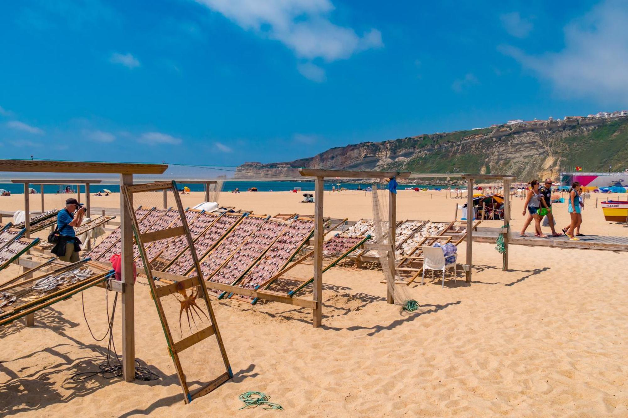 Parque De Campismo Orbitur Valado Hotel Nazare Ngoại thất bức ảnh